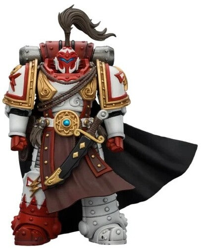 Warhammer 40K: The Horus Heresy - White Scars: Hibou Khan with The Breath of the Storm 1/18 Action Figure