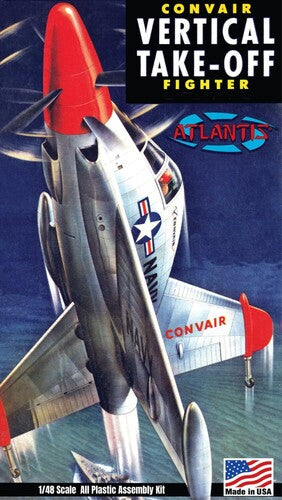 Convair United States United States Navy (USN) Pogo Vertical Take-Off Fighter 1/48 Scale Model Kit