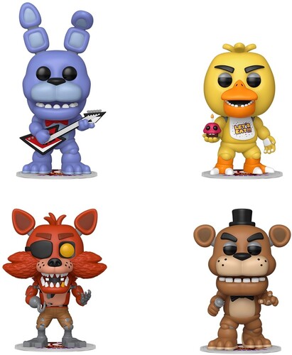 Funko POP! Games: Five Nights at Freddy's 4-Pack (FNAF)