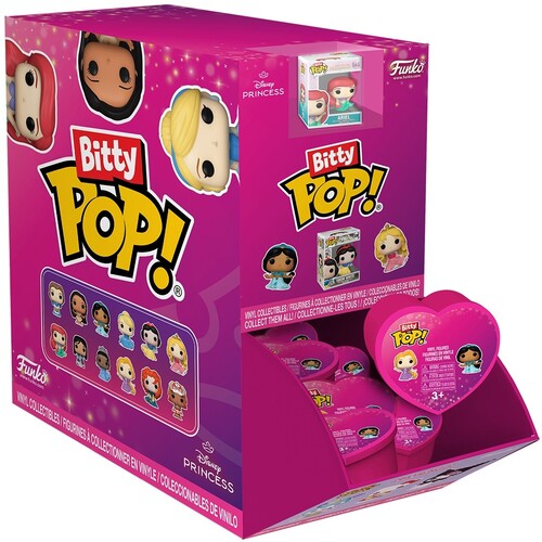 Funko Bitty POP! Hearts: Disney Princess (One Random Bitty POP! Hearts Per Purchase)