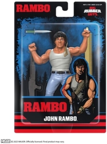 Big Rubber Guys - Rambo 8 Figure