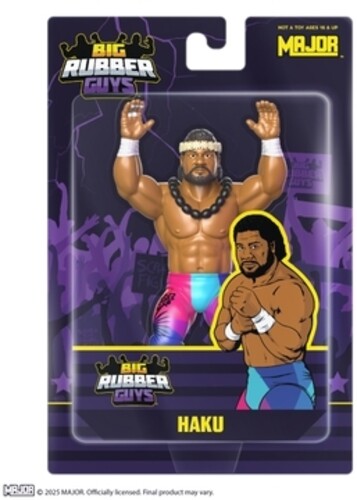 Big Rubber Guys Wrestling Haku 8 Inch Figure
