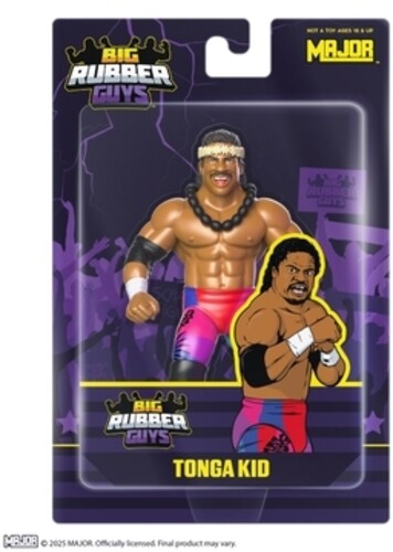 Big Rubber Guys Wrestling Tonga Kid 8 Inch Figure