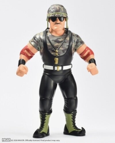 Big Rubber Guys Wrestling Heel Sgt. Slaughter 8 Figure