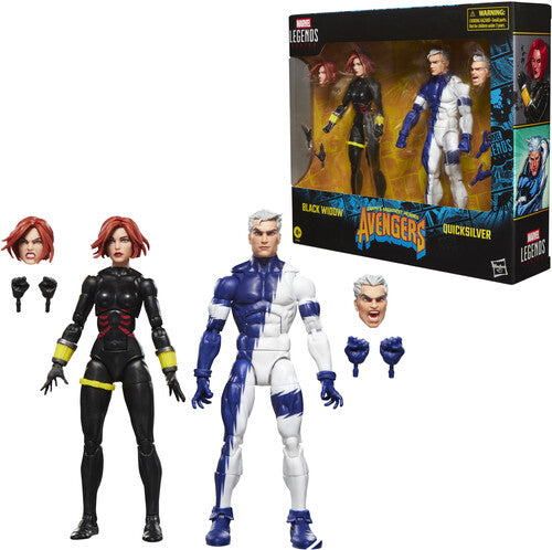 Avengers: The Crossing - Marvel Legends - Black Widow & Quicksilver Action Figure 2-Pack