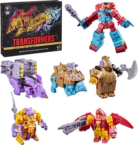 Transformers - Age of the Primes - Decepticon Monstructor Combiner Action Figure Set
