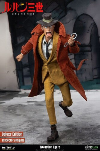 Lupin the 3rd The Italian Adventure 1/6 Scale Action Figure Inspector Koichi Zenigata Deluxe Edition