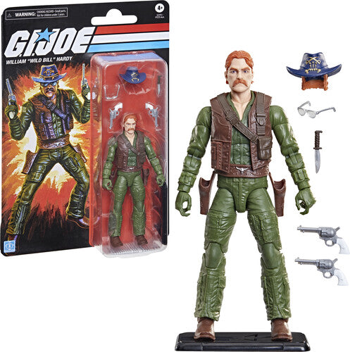 G.I. Joe - Classified Series: Retro Cardback - William "Wild Bill" Hardy Action Figure