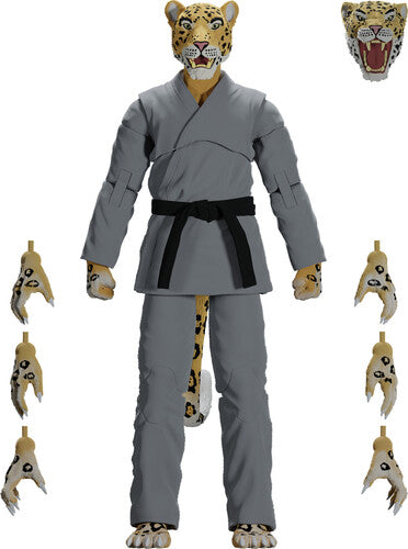 Jiu Jitsu Combat Creatures - Jairo The Jaguar Action Figure - Gray Gi