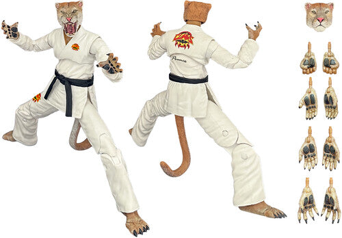 Jiu Jitsu Combat Creatures - Pounce The Puma Action Figure - White Gi (Convention Exclusive)