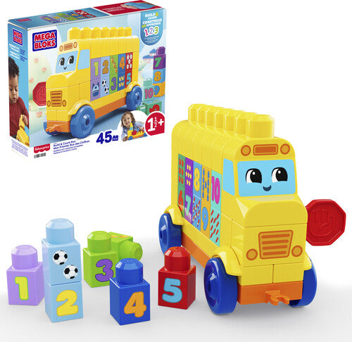 MEGA BLOKS Build & Count Bus