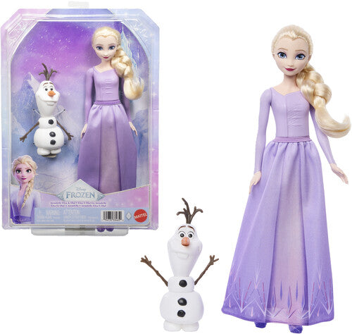 Disney Frozen Arendelle Elsa Doll & Olaf Figure