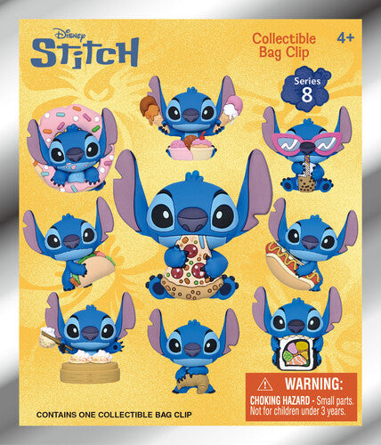 Stitch - 3D Foam Bag Clip Series 8 - 24pc Blind Bag PDQ