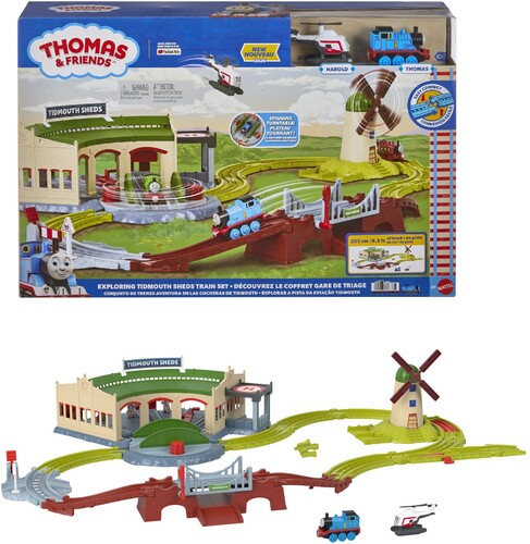Thomas & Friends Exploring Tidmouth Sheds Push Along Trackset