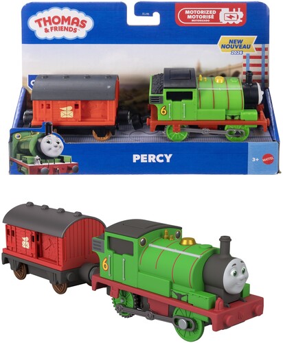 Thomas & Friends Motorized Percy Engine and Mail Car