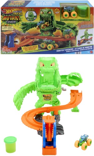 Hot Wheels Monster Trucks Mutant Chaos Monster Takedown
