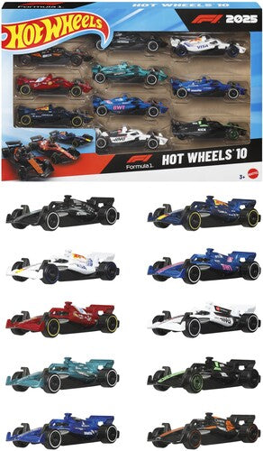 Hot Wheels Formula 1 2025 10-Pack
