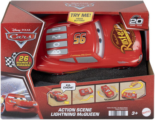 Disney and Pixar Cars Race to Celebrate Action Scene Lightning McQueen Vehicle