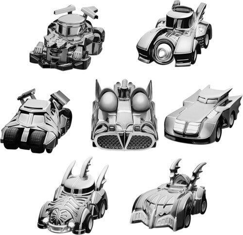 Beast Kingdom - Batman - Batmobile Pull Back Car Electroplated 7ct PDQ Display