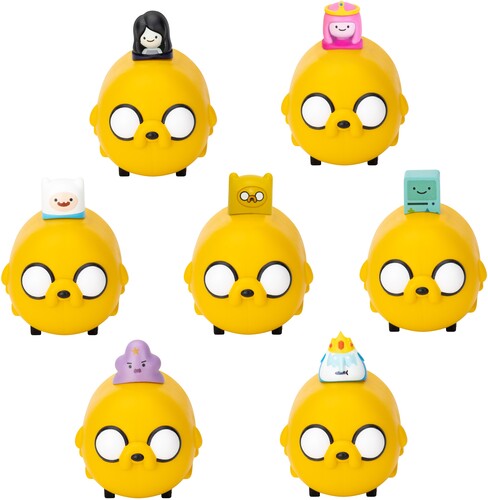 Adventure Time - Jakes Amazing Tummy Pull Back Car Blind Box PDQ 6ct Display