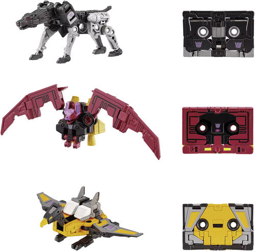 Transformers - Takara Tomy: Masterpiece - MPG-22 Jaguar, Buzzsaw, and Ratbat Action Figures