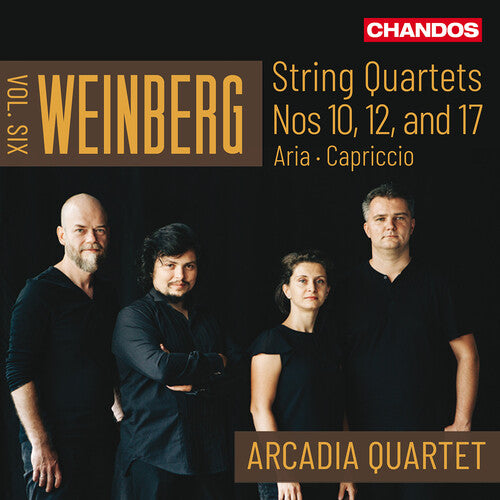 Arcadia Quartet - Weinberg: String Quartets, Vol. 6
