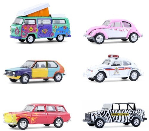 1:64 Club V-Dub Series 21 - 6 Pack Die-Cast Car Assortment