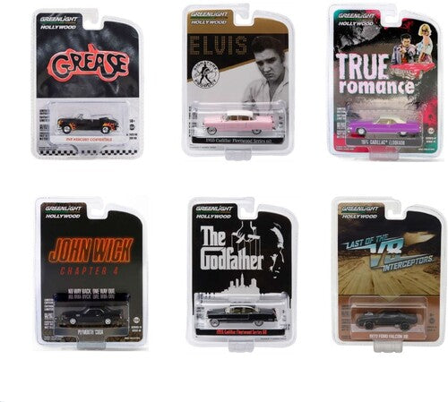 1:64 Hollywood Greatest Hits 2 (2025) 6 Pack Die-Cast Car Assortment
