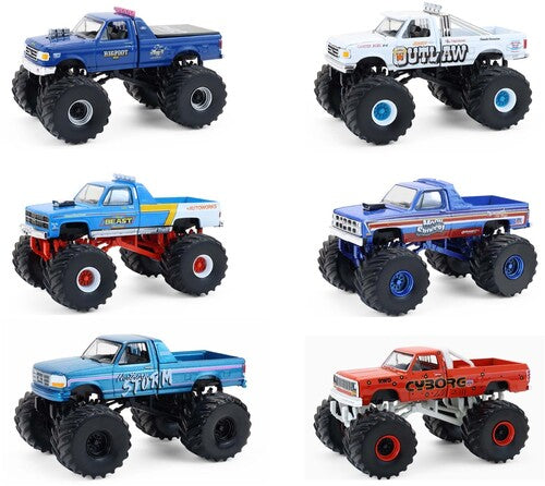 1:64 Kings of Crunch Series 16 - 6 Pack Die-Cast Car Assortment
