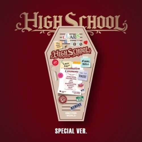 Enhypen World Coupon Card Collection - High School Special Version
