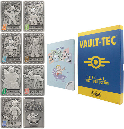 Fallout - S.P.E.C.I.A.L. Perk Card Ingot Collectors Album