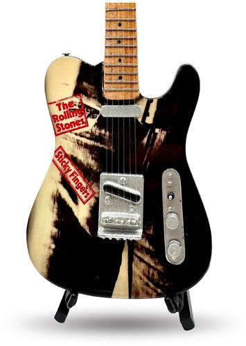 The Mini Axe - Rolling Stones - Sticky Fingers - Mini Guitar Replica Collectible