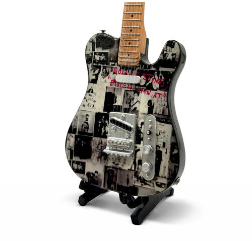 The Mini Axe - Rolling Stones - Exile on Main Street Mini Guitar Replica Collectible