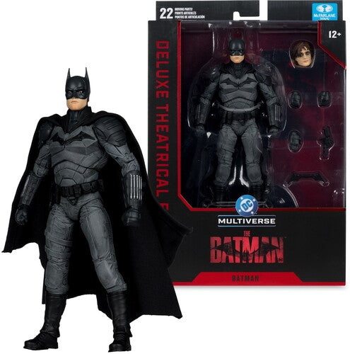 McFarlane Toys - DC Multiverse - Batman (The Batman) 7" Action Figure Deluxe Theatrical Edition