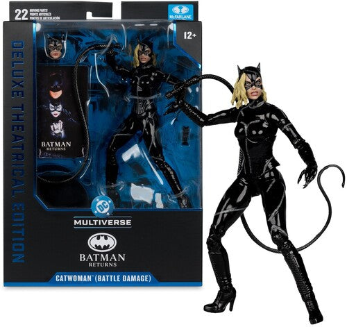 McFarlane Toys - DC Multiverse - Battle Damaged Catwoman (Batman Returns) 7" Action Figure Deluxe Theatrical Edition