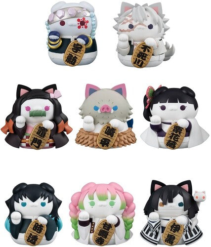 Megahouse - Demon Slayer - Mega Cat Project - Fortune Cats Ver. 02 Figure 8ct PDQ