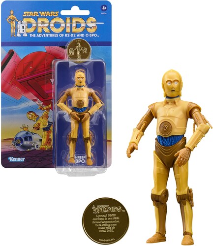 Star Wars: Droids - Black Series - See-Threepio (C-3PO) Action Figure with Coin