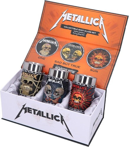 Metallica - Shot Glass Set - Pushead Art (Set of 3)