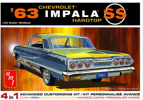 AMT 1963 Chevy Impala SS 2T 1/25 Scale Model Kit