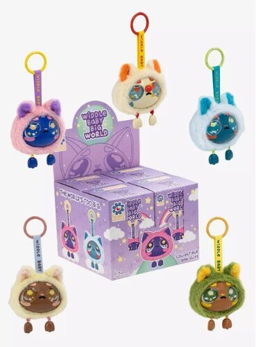 Kaleidos Widdle Baby Bag Clips: Blind Box with 4-Piece PDQ