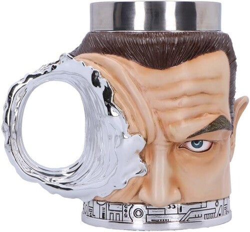 Terminator - T-1000 Head with Bullet Hole - Tankard