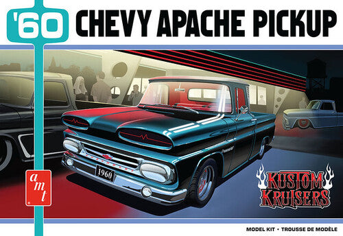 AMT 1960 Chevy Apache Pickup Street Machine 1/25 Scale Model Kit