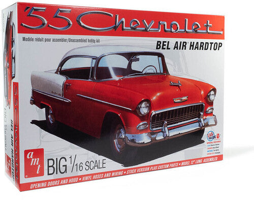 AMT 1955 Chevy Bel Air Hardtop 1/16 Scale Model Kit