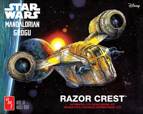AMT Star Wars: The Mandalorian & Grogu Razor Crest 1/72 Scale Scale Model Kit