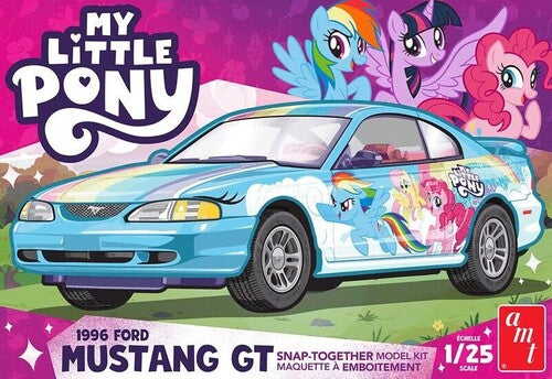 AMT My Little Pony 1996 Ford Mustang 1/25 Snap Scale Model Kit