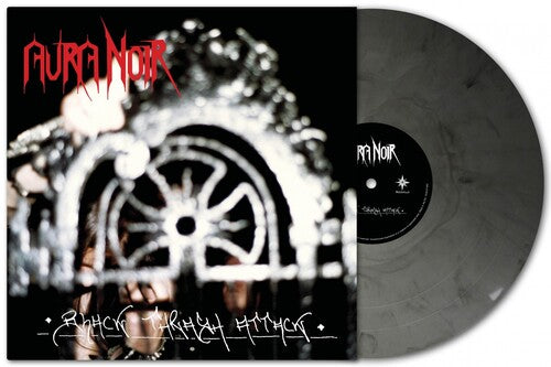 Aura Noir - Black Thrash Attack - 30th Anniversary Silver & Black Marble Vinyl
