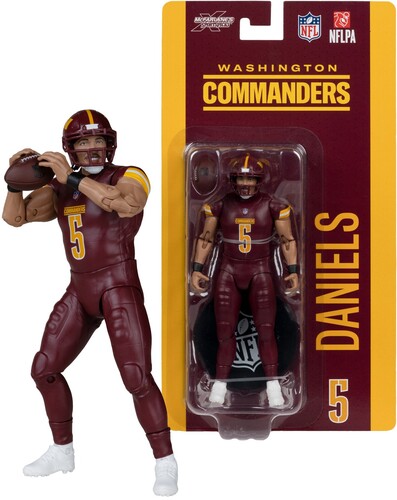 McFarlane SportsPicks - NFL - Jayden Daniels (Washington Commanders) 6 Action Figure