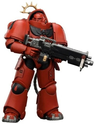 Warhammer 40K: Space Marine - Blood Angels: Heavy Intercessor with Heavy Bolt Rifle & Bolt Pistol Game Edition 1/18 Action Figure
