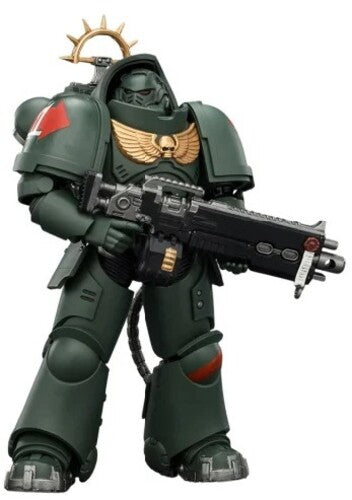 Warhammer 40K: Space Marine - Dark Angels: Heavy Intercessor with Heavy Bolt Rifle & Bolt Pistol Game Edition 1/18 Action Figure