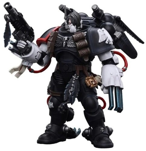 Warhammer 40K - Raven Guard: Chapter Master Kayvaan Shrike 1/18 Action Figure